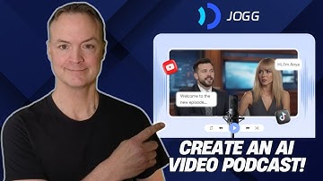 NotebookLM Was Just the Start - JoggAI Brings Your Content On Screen | Realistic AI Video Podcast