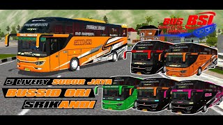 5 LIVERY BUSSID ORI SRIKANDI || SUBUR JAYA BY BB.. screenshot 5