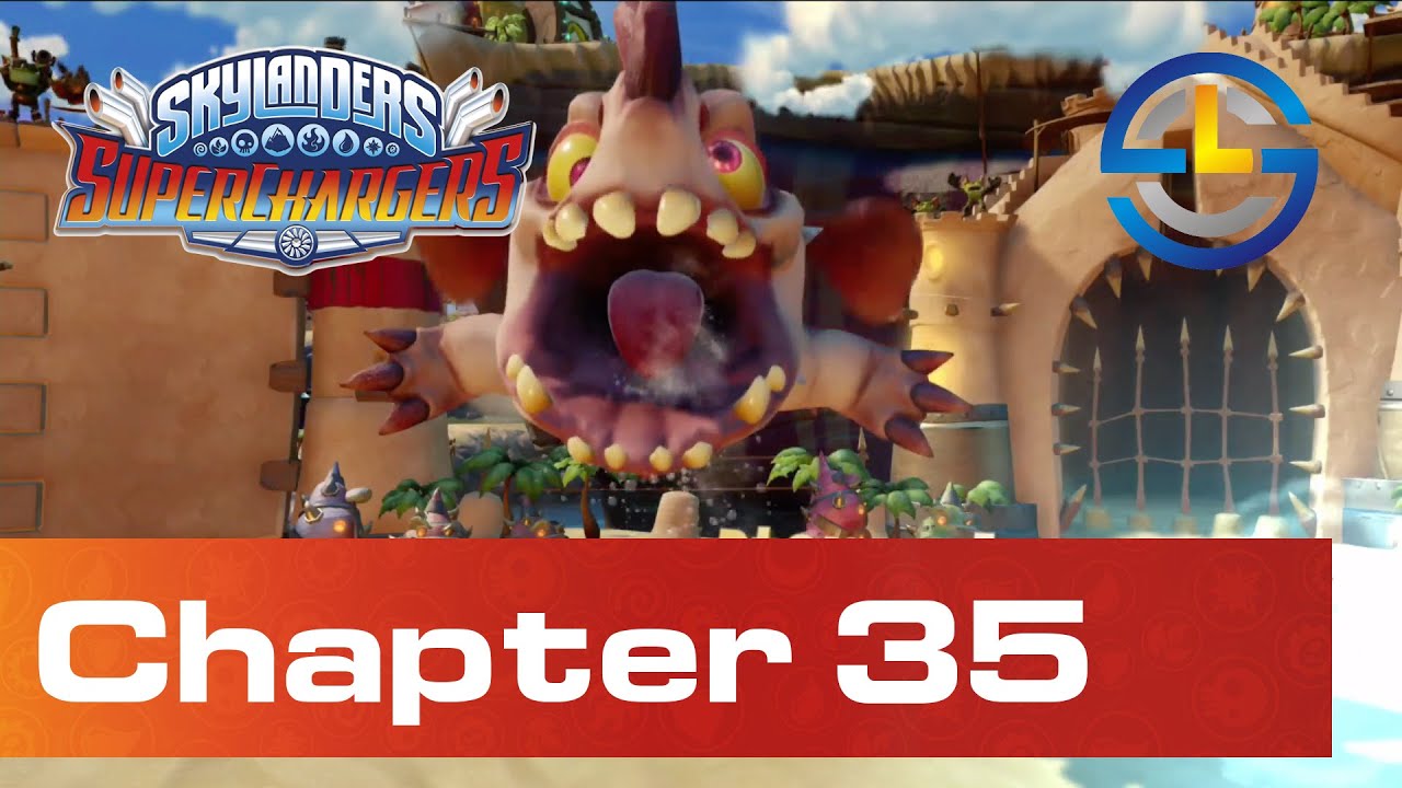 Chapter 35 - Basalt Basin - Skylanders SuperChargers - SCL Walkthroughs