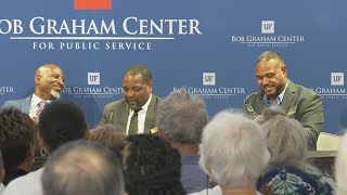 ‘We’re here serve you’: Candidates for Alachua County Sheriff speak out at election forum