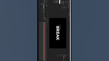 Text break effect | #motiongraphics #aftereffects #motiondesign #animation #logoanimation