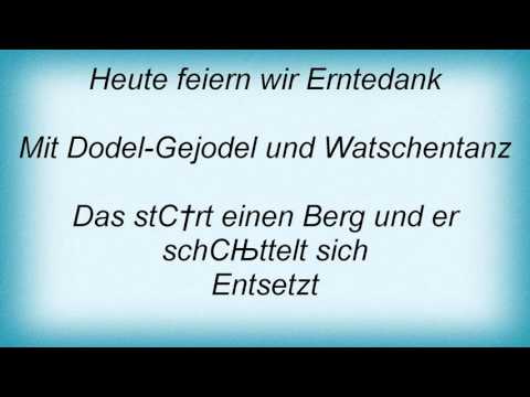 Ludwig Hirsch - Landluft Lyrics