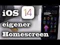 iOS 14 Homescreen personalisieren OHNE Kurzbefehle | App Icons ohne Animation erstellen + Widgets