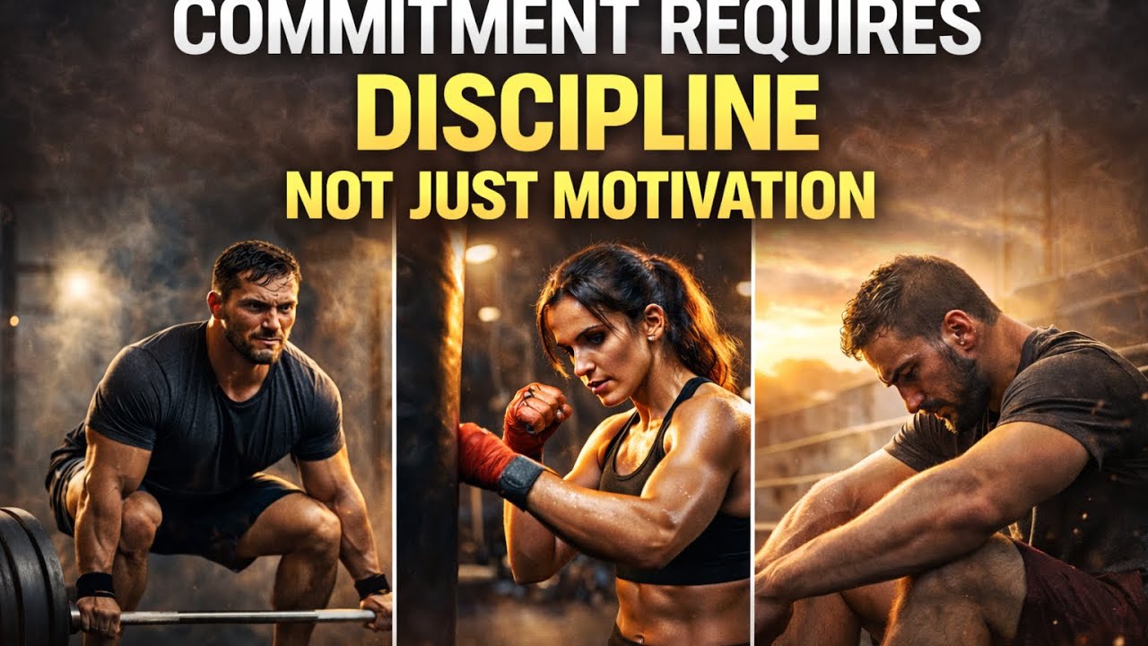 Commitment Requires Discipline Not Just Motivation