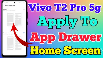 Vivo T2 Pro 5g App Drawer Setting Kaise On Kare // How To App Drawer Setting On Vivo T2 Pro 5g