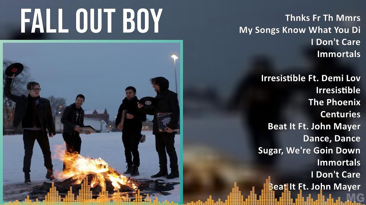 F a l l O u t B o y 2024 MIX Greatest Hits Playlist ~ 2000s Music ~ Top Alternative Indie Rock, ...