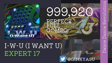 【KAC2023】ESP17 I-W-U(I Want U) (MIRROR) 999,920 player:GINXYASU【DDRA3】