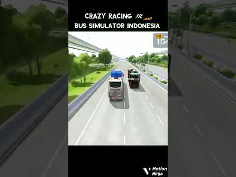 Crazy racing 🏁🏎️ || Bus simulator indonesia 🚍 #tranding #shortsfeed #gaming