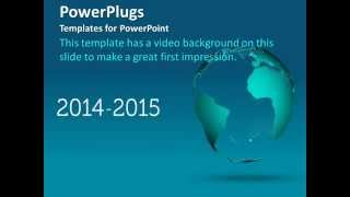 Financial_Yr_2014_VT_co_12 CrystalGraphics.com PowerPoint Video Enhanced Templates