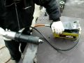 대형트럭 판스프링 붓싱 탈착 작업 - Hydraulic Spring Pin Metal Bush Puller(Demount)
