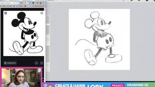 How to Draw Mickey Mouse in Procreate with Lory