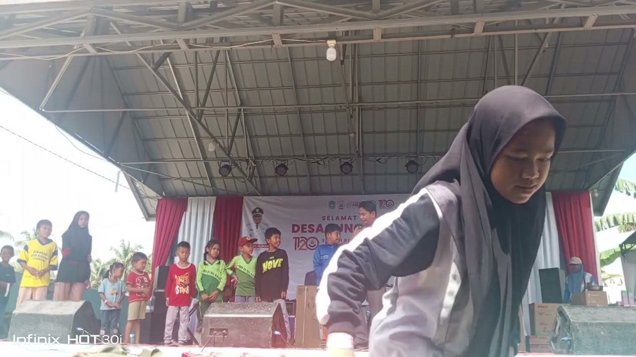 Ketua KDMP Sungai Rengas Ikut Meriahkan HUT Desa Sungai Rengas Ke 120