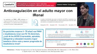 Anticoagulación en el paciente mayor: un enfoque práctico para situaciones complejas