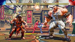 Necalli vs Abigail (Hardest AI) - Street Fighter V.