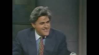 Jay Leno on David Letterman
This channel is not monetized. If you like what you see here and would like to help me continue sharing cool stuff on my channel, please consider making a donation via Venmo @Pea-Hicks.
Im currently transferring several tapes containing only stand-up comedians taped from late night TV in the 80s. Im not into stand-up comedy myself, and dont know much about it, but many of these clips arent otherwise available on Youtube so I figure I might as well post them. Some of them will be duplicates because the person who taped them sometimes taped the same routine during a rerun. Jay Leno on David Letterman