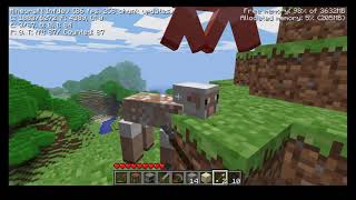 Minecraft Infdev April 15 Gameplay Part 1. with sound!