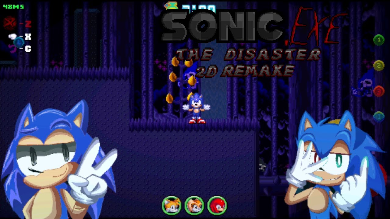 Sonic Revenge Mod sonic.exe the disaster 2D remake Android - GAMEPLAY