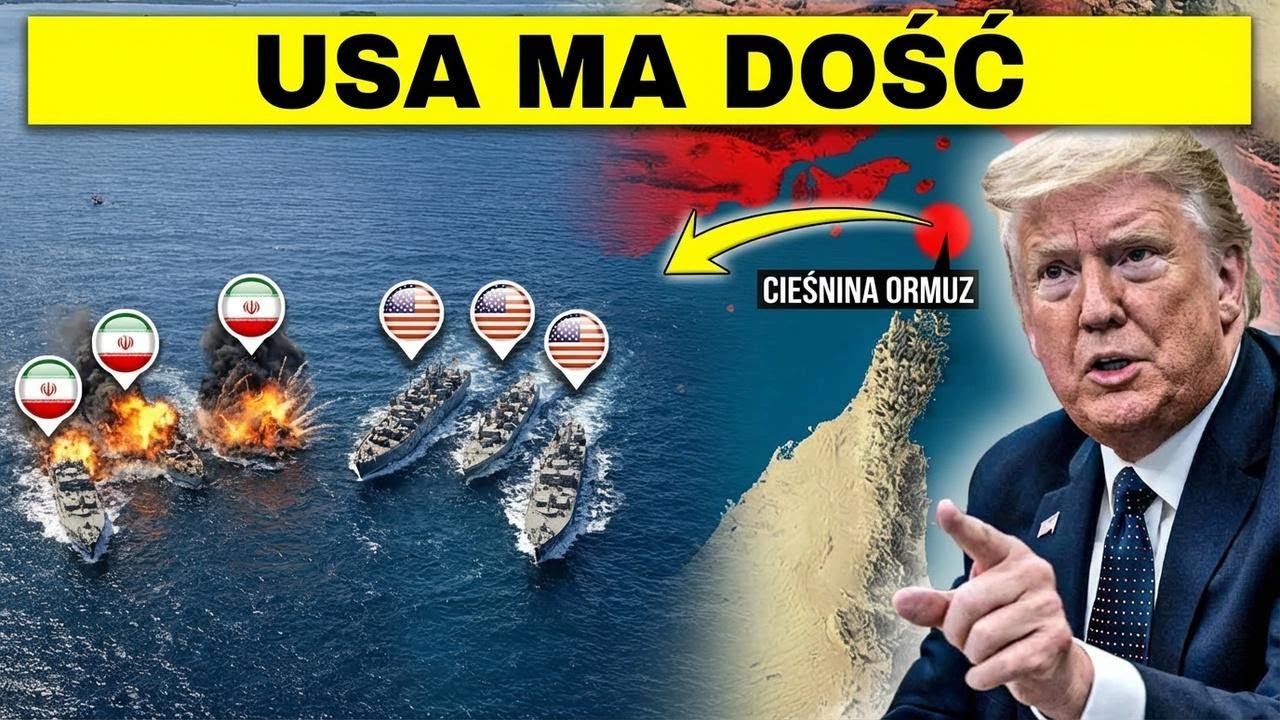 USA niszczą flotę Iranu – 20 okrętów poszło na dno!