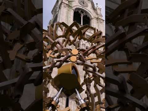 Serenading the Olympic flame... with a clarinet! 🎶🔥