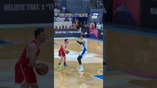 Mobin Sheikhi 🇮🇷 shows might over Kai Sotto’s 🇵🇭 height 😤 | #OSOnTheSpot