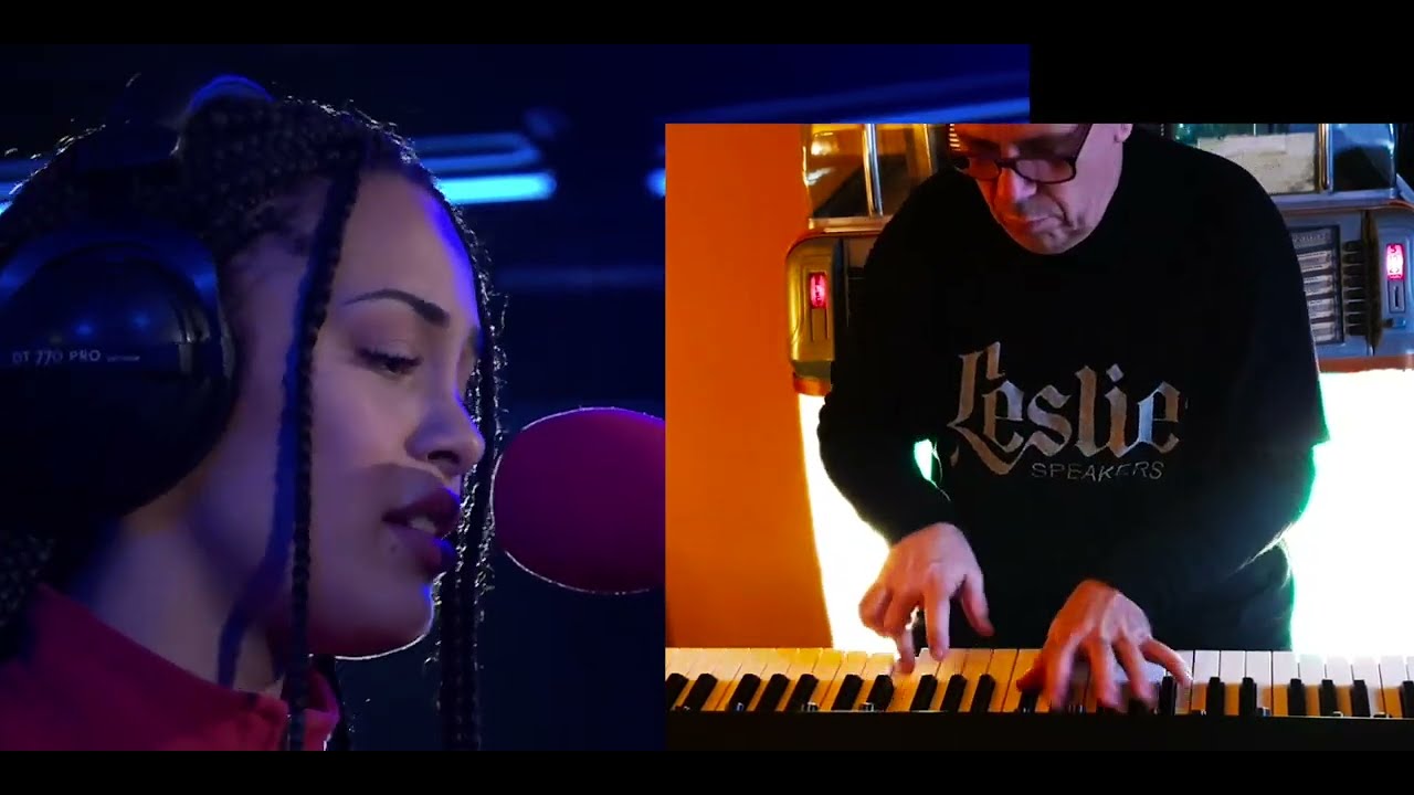 Didier Savini Accompagne Jorja Smith "Never too much" Korg SV1