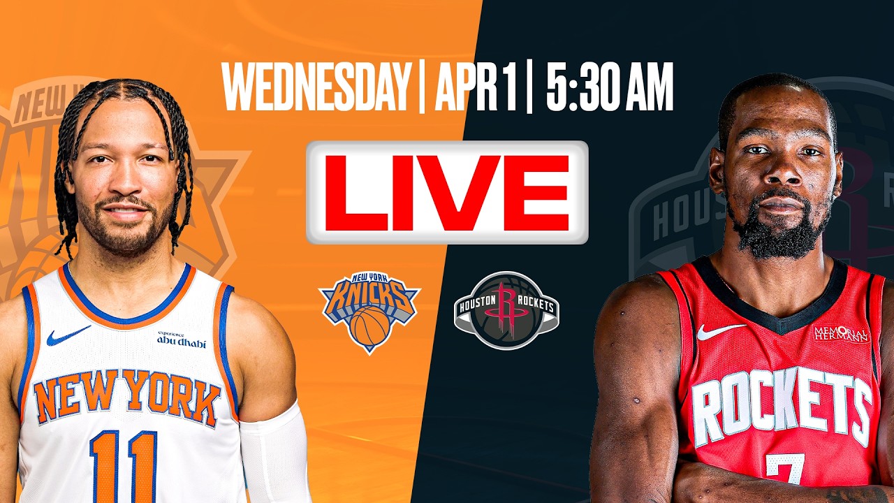 New York Knicks at Houston Rockets | Regular Season | [OFFICIAL LIVE ...