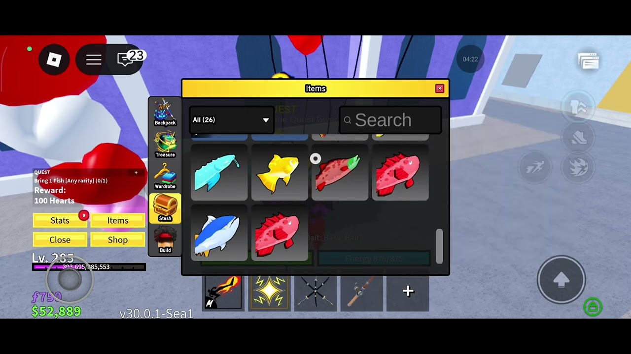 Playing blox fruit for very first time on YouTube 