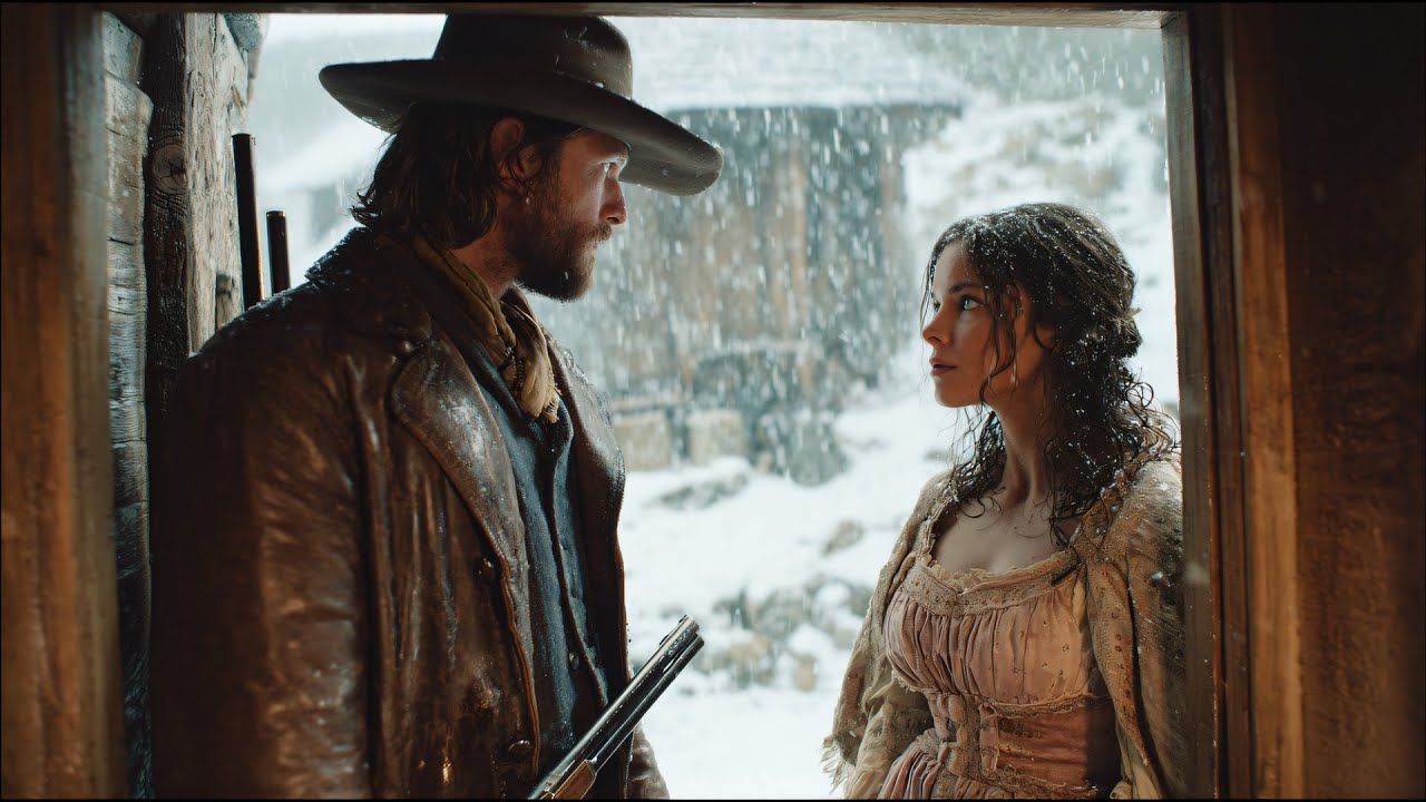 A Lone Tracker Entered Her Cabin—The Rancher’s Widow Bartered Her Heart For His Silence