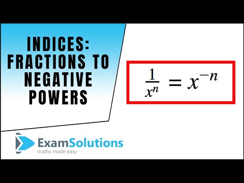 Indices (Exponents) -
