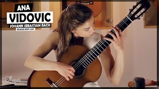 Ana Vidovic The Adagio BWV 1001 by J S Bach SiccasGuitars Konzertgitarre Klassische Gitarre