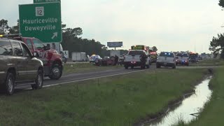 RAW 49-year-old Beaumont man dies after a rollover crash in Vidor