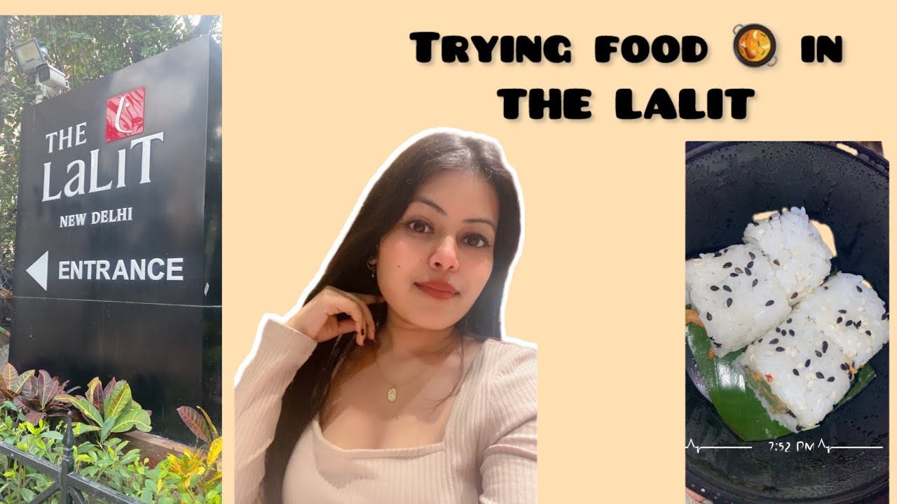 TRYING “THE LALIT “ FAMOUS DAAL BALUCHI 🥘||SHIKHAKAPOOR || VLOG || FOOD REVIEW ||