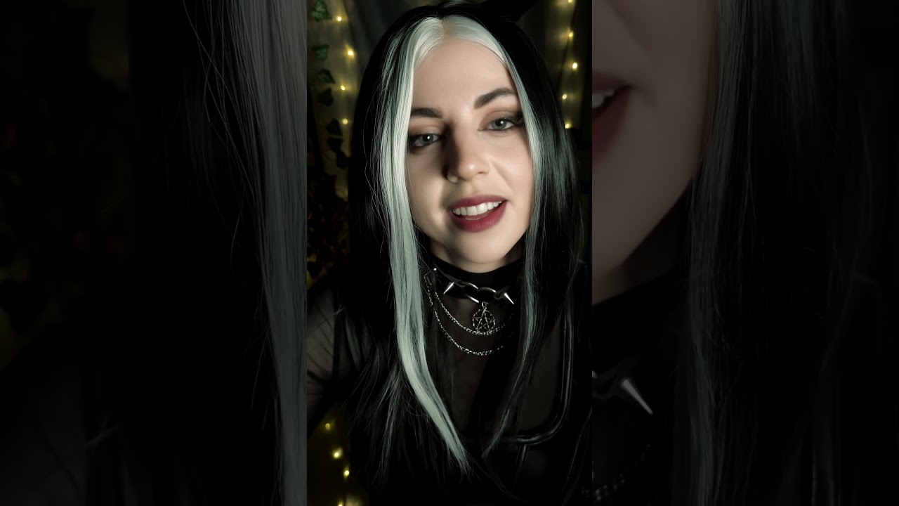 ASMR Goth Rogue Southern Positive Affirmations (X-Men Roleplay) #shorts #asmr #asmrsounds