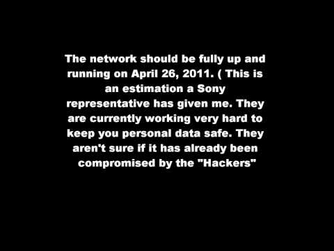 Playstation Network Status Update [5/4/11]
