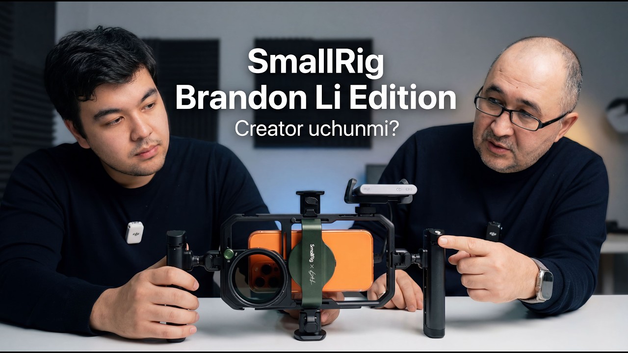 SmallRig Brandon Lee All-in-One unboxing’i va real muhokamasi, o‘z puliga arziydimi