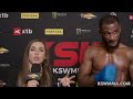 La réaction de Wilson Varela sur sa victoire par KO au KSW 82