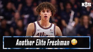 Illinois guard Keaton Wagler went off for 22 points on 5-6 3-PT | The freshman is a marksman 🔥