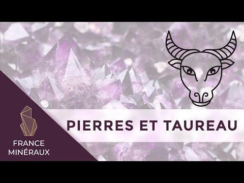 Vidéo: Pierres De Talisman Pour Le Signe Du Zodiaque Taureau