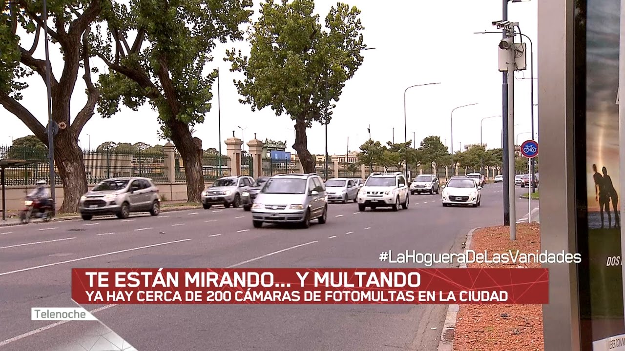 Te están mirando... y multando