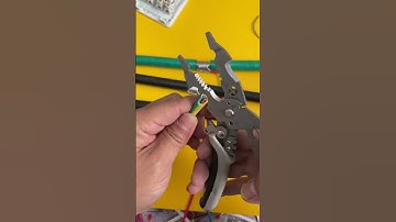 Multifunctional wire stripper!! - Hardware Tools!! #sharing #innovation #creativegadgets #tooltips