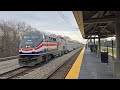 Short and rainy day of Railfanning at Flossmoor, IL