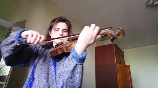 Polka dots and moonbeams (violin) | Live at home