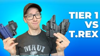 Which Holster is *BEST*  Tier 1 Concealed Axis Elite vs. T.Rex Arms Sidecar