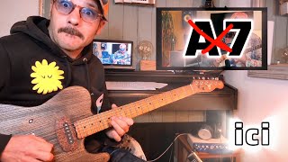 Une Grille Out Sur Un Blues En Mi