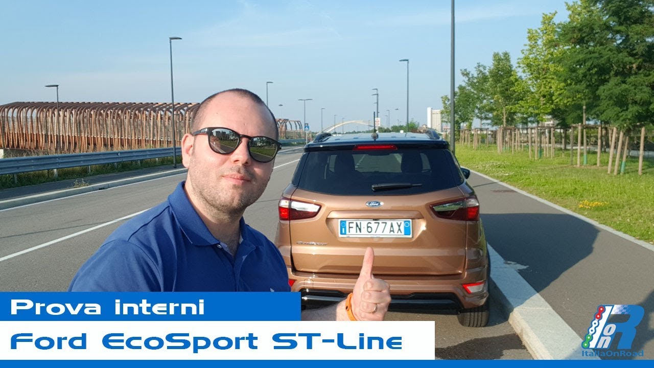 Prova interni Ford EcoSport - test drive