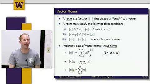 Mathematical Methods for Quantitative Finance || 03 W5 2  Vector Length And Planes 15 40