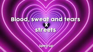 BTS & Doja Cat- Blood sweat and tears x streets lyrics