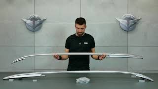 ALUMINUM ROOF RAILS LR DISCOVERY SPORT 2015+ / RELINGI DACHOWE ALUMINIUM LR DISCOVERY SPORT 15+