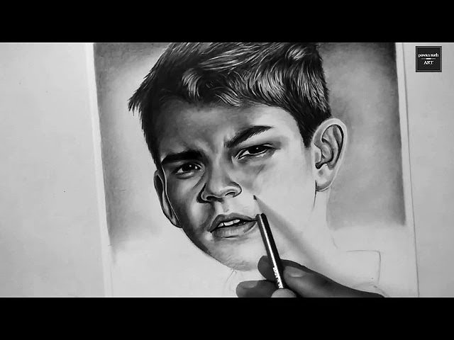 Best shading techniques // pencil Drawing masterpiece inspired by