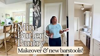 Cozy Butler's Pantry Refresh + The Perfect Barstools We Needed | 2025 House to Home Update
